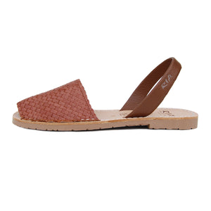 Avarcas Menorcan Sandals Fornells in Brandy