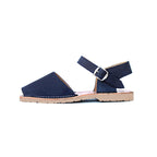 Lluis Menorcan Sandals in Navy