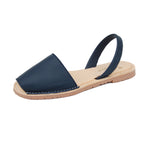 Avila Cushioned Avarcas Sandals in Navy