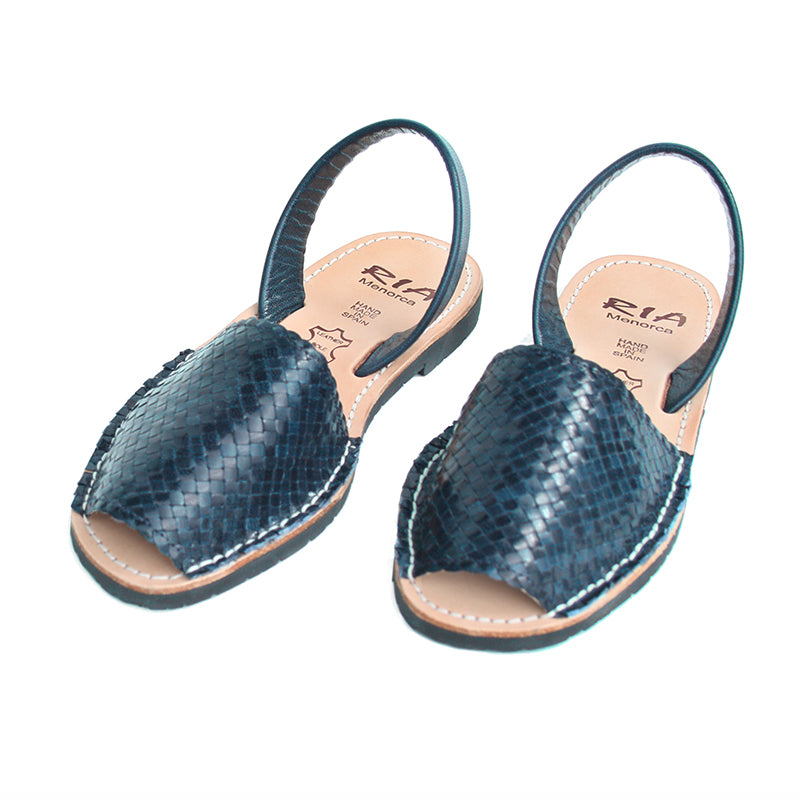 Avarcas Menorcan Sandals Fornells in Navy