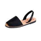 Avarcas Menorcan Sandals Morell in Black