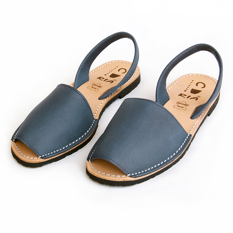 Mens Avarcas Menorcan Sandals Torres in Denim