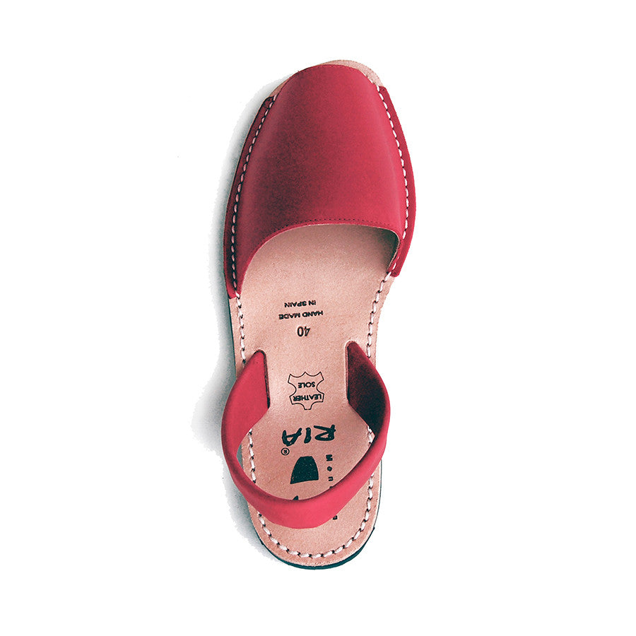 Avarcas Menorcan Sandals Morell in Red