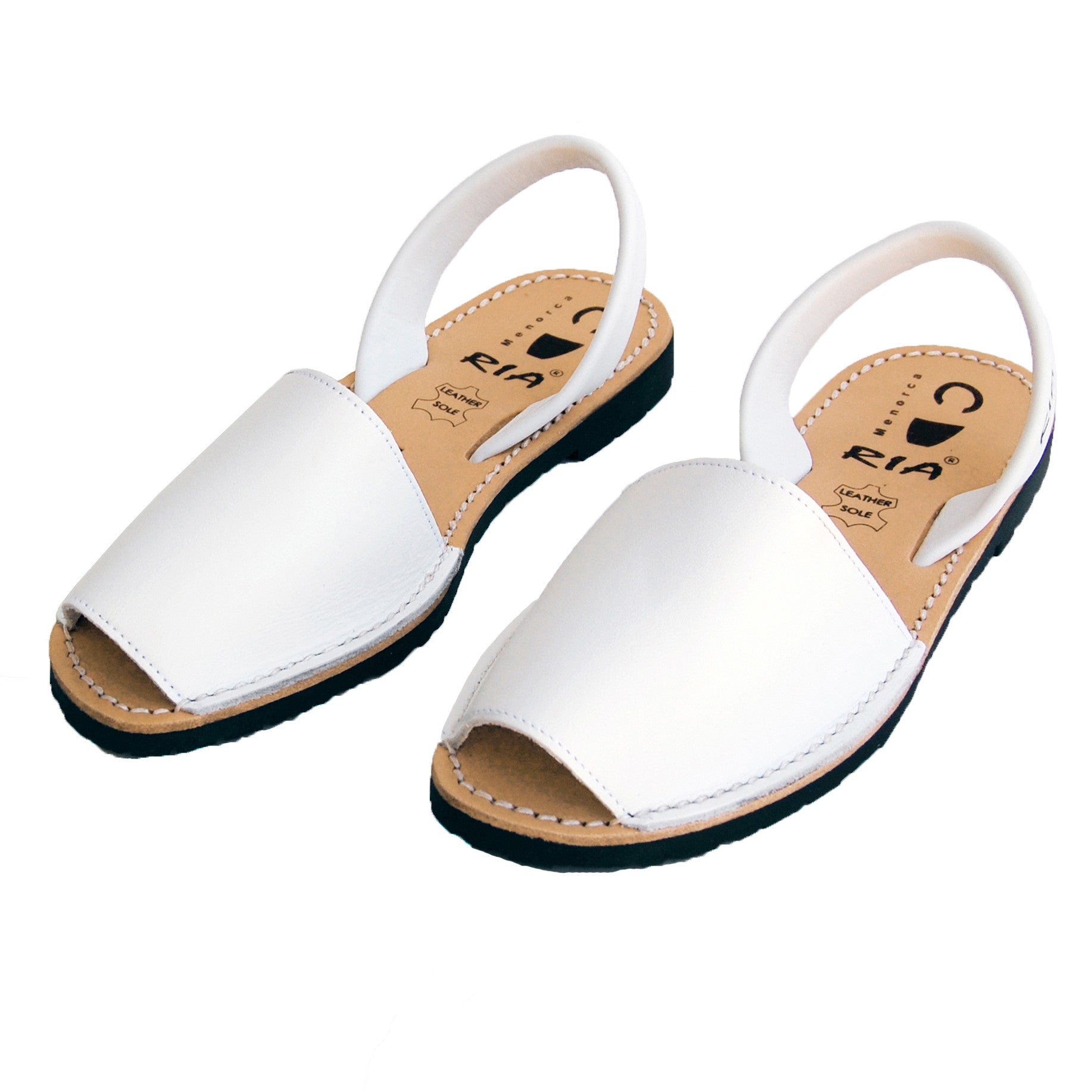 Avarcas Menorcan Sandals Morell in White