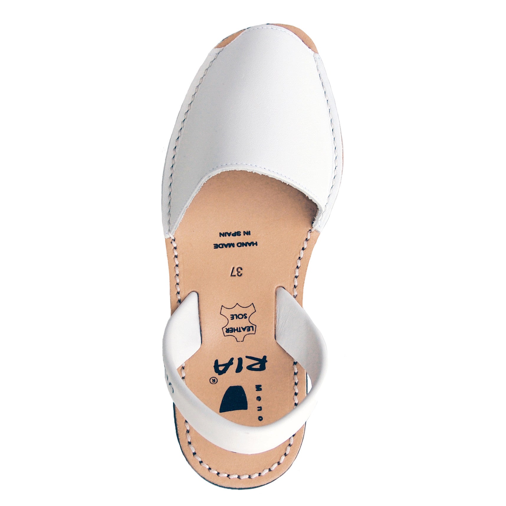 Avarcas Menorcan Sandals Morell in White