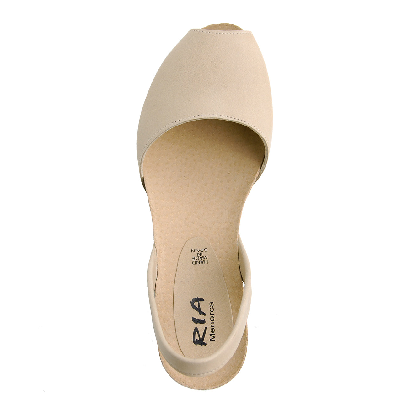 Avarcas Cork Wedge Cardona in Beige