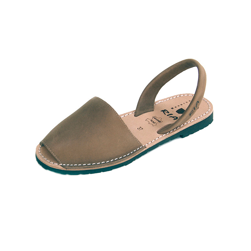 Mens Avarcas Menorcan Sandals Torres in Putty