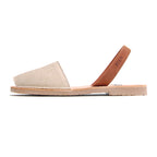 Mens Avarcas Menorcan Sandals Torres in Linen Canvas