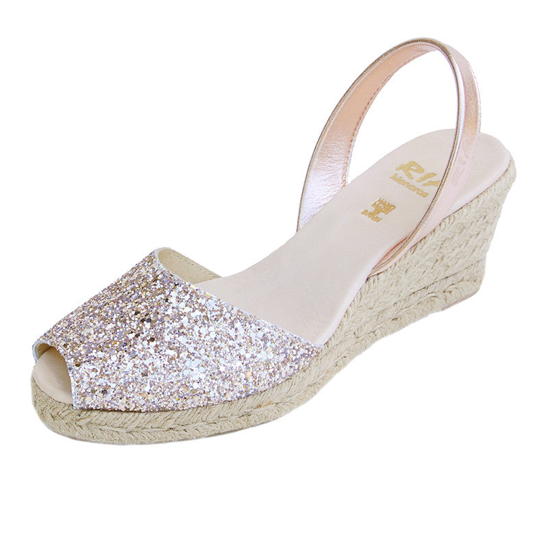 Sparkly espadrille wedges new arrivals