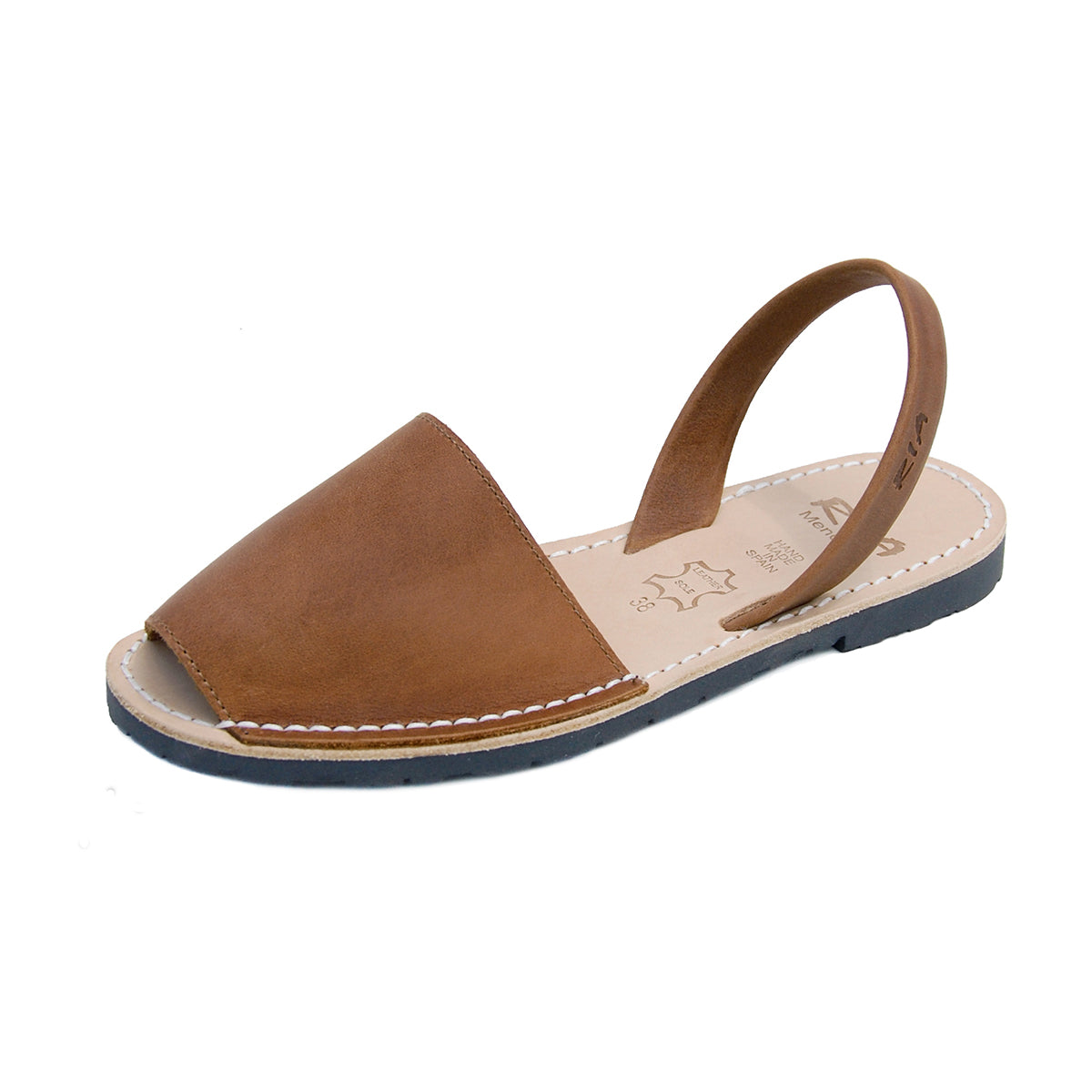 Mens Avarcas Menorcan Sandals Torres in Tan