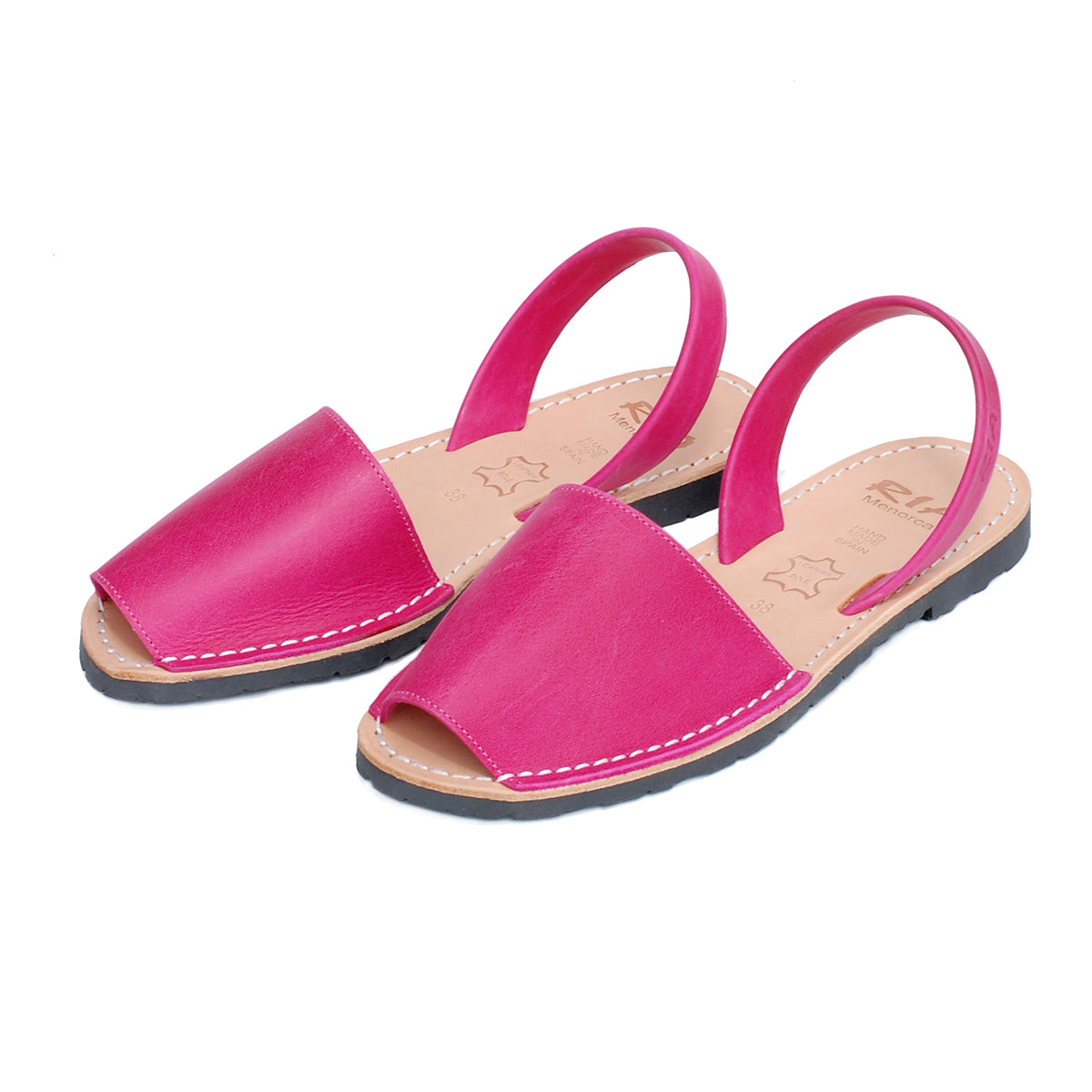 Avarcas Menorcan Sandals Morell in Fuchsia Pink
