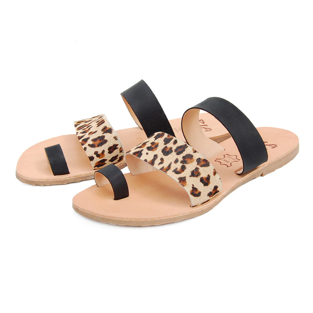 Rico Spanish Slides in Leopard