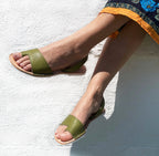 Costa Avarcas Menorcan Sandals in Olive