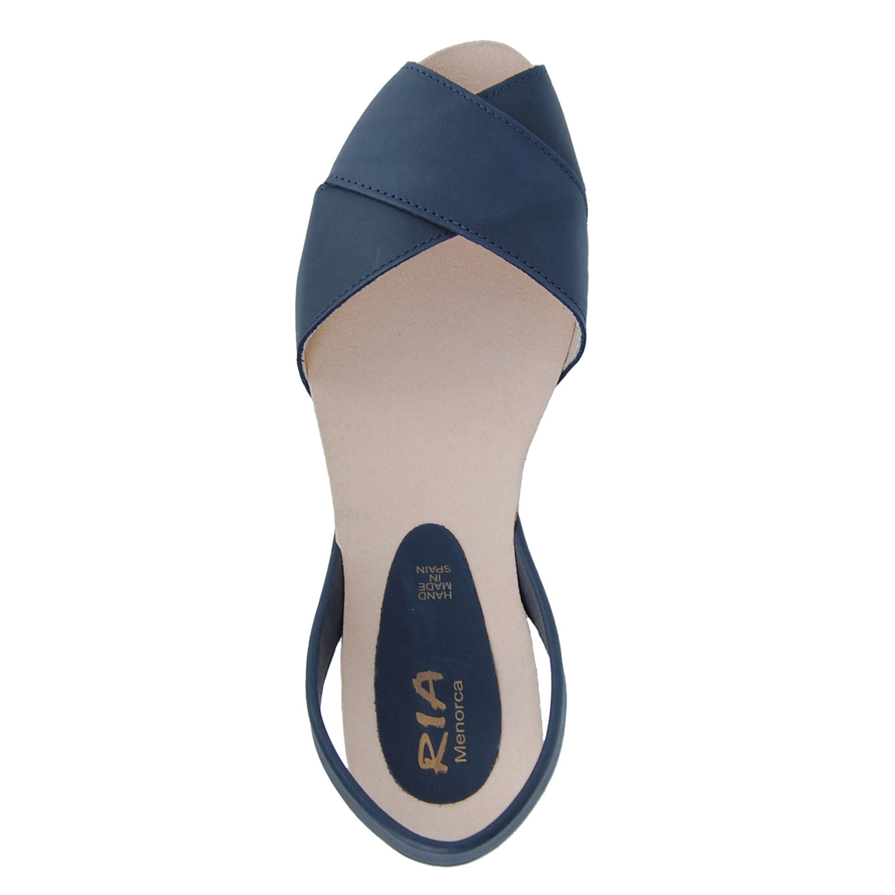 Cruz Cork Wedge in Navy