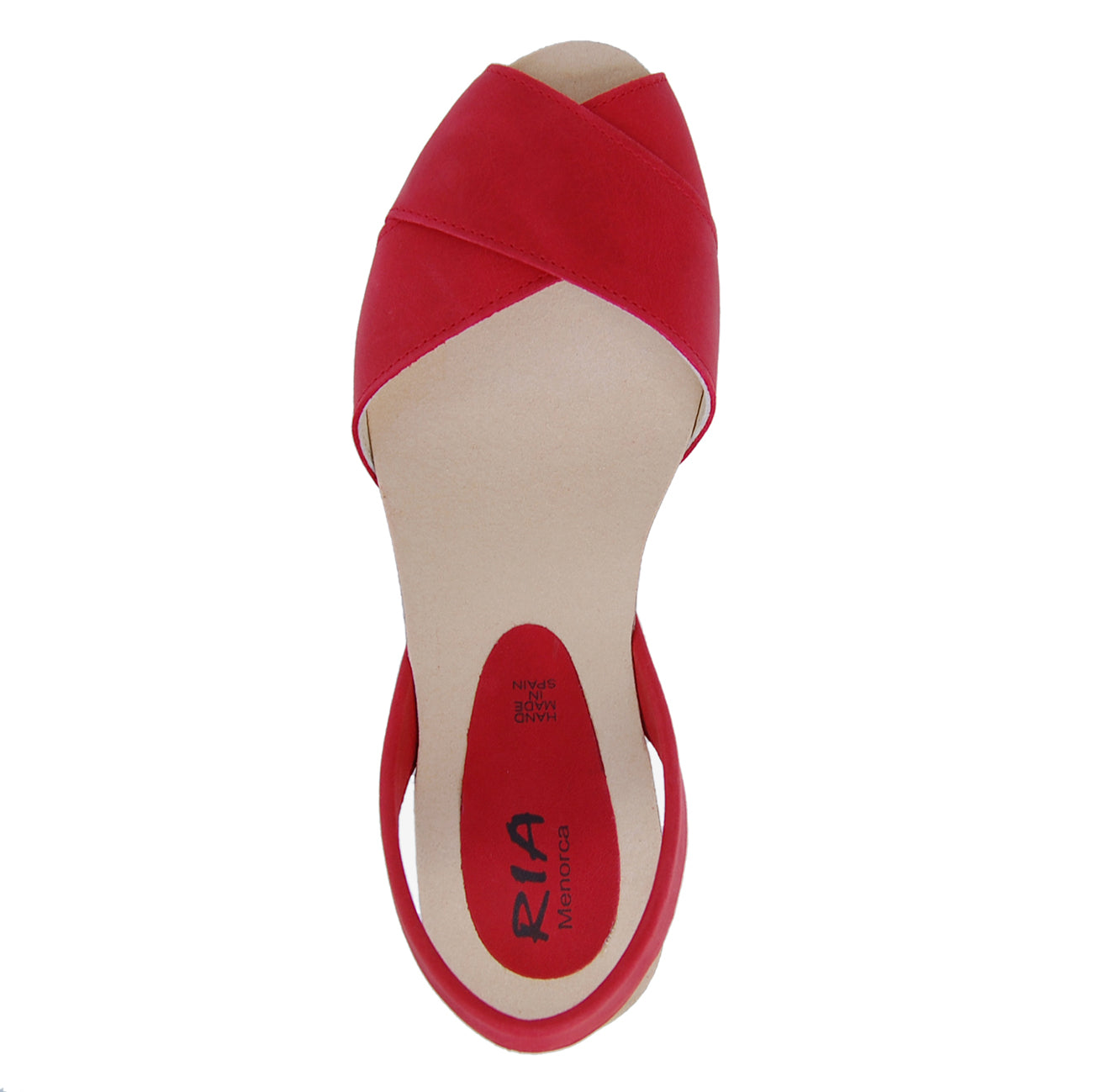 Cruz Cork Wedge in Red