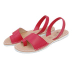 Costa Avarcas Menorcan Sandals in Cherry