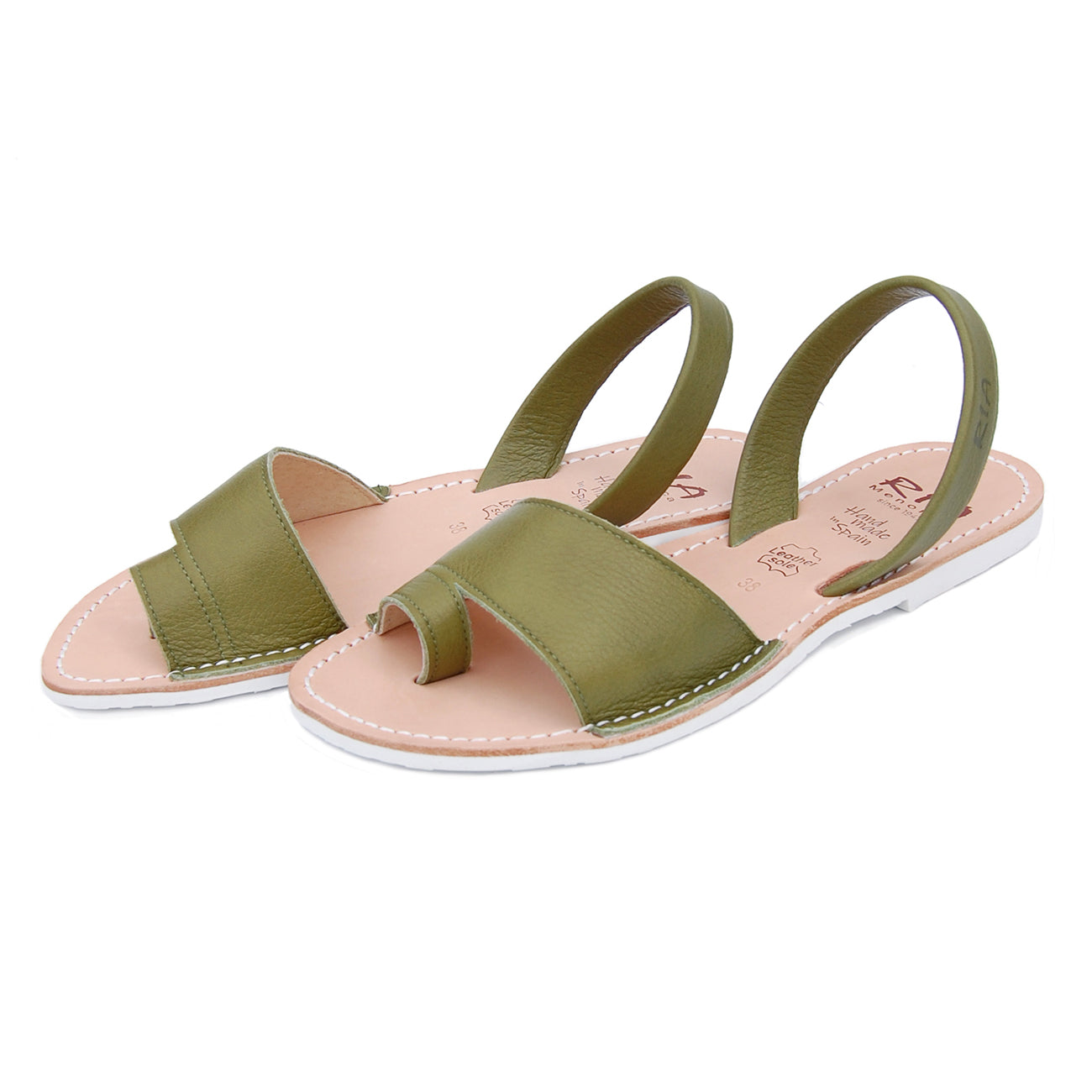 Costa Avarcas Menorcan Sandals in Olive