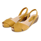 Cruz Cork Wedge in Mustard