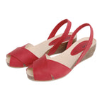 Cruz Cork Wedge in Red